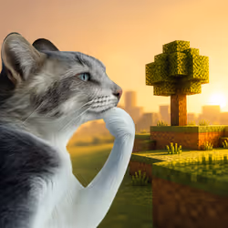 Thinking Cat #6188