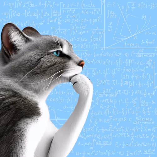 Thinking Cat #7712