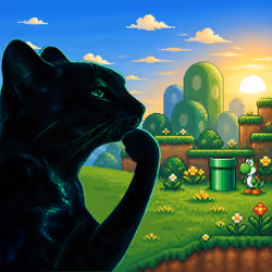 Thinking Cat #5570