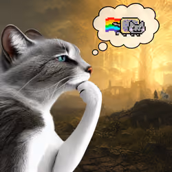 Thinking Cat #4781