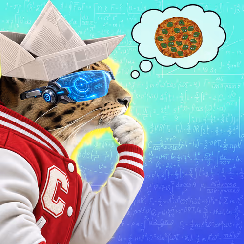 Thinking Cat #8966