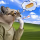Thinking Cat #3439