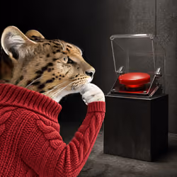 Thinking Cat #2005
