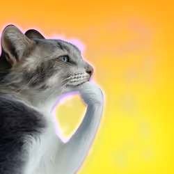 Thinking Cat #5494