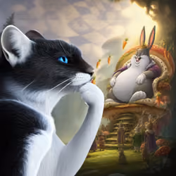 Thinking Cat #4743