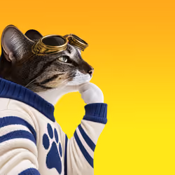 Thinking Cat #5404
