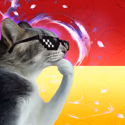 Thinking Cat #9662