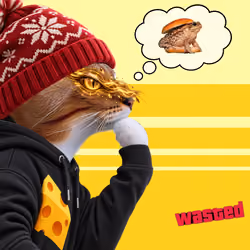 Thinking Cat #9060
