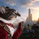 Thinking Cat #5479