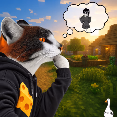 Thinking Cat #6114