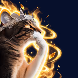 Thinking Cat #6965