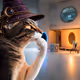 Thinking Cat #478