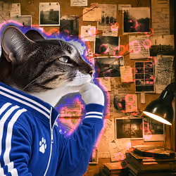 Thinking Cat #2022