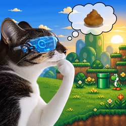 Thinking Cat #4774