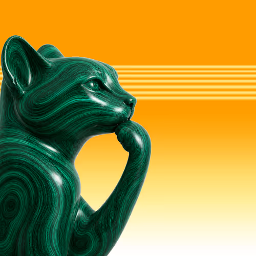 Thinking Cat #612