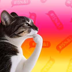 Thinking Cat #1138