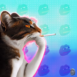 Thinking Cat #9899