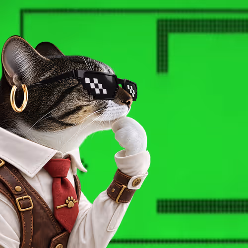 Thinking Cat #1488