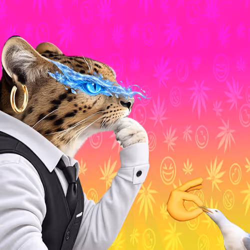 Thinking Cat #7363