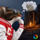 Thinking Cat #9544