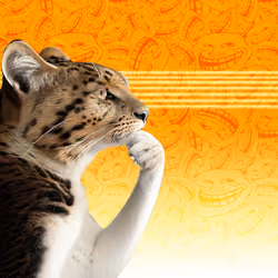 Thinking Cat #6570