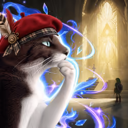 Thinking Cat #577