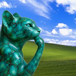 Thinking Cat #5386