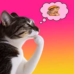 Thinking Cat #1872