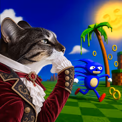 Thinking Cat #776