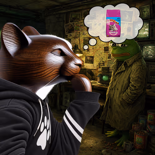 Thinking Cat #7230
