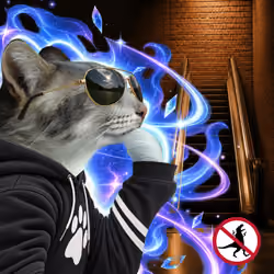Thinking Cat #1312