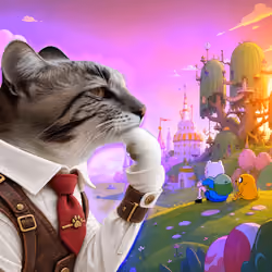 Thinking Cat #5188
