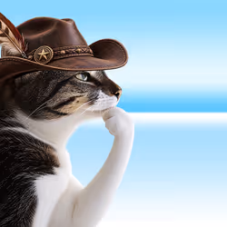 Thinking Cat #6220