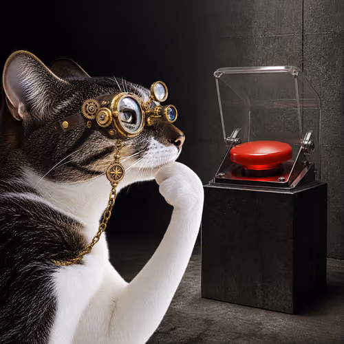 Thinking Cat #2265