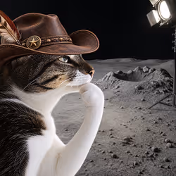 Thinking Cat #9892