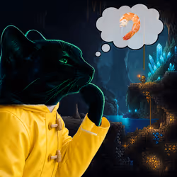Thinking Cat #6266