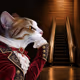 Thinking Cat #3194