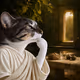 Epicurus: Thinking Cat