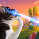 Thinking Cat #599