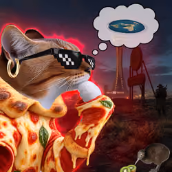 Thinking Cat #3250