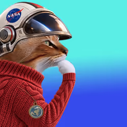 Thinking Cat #2321