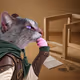 Thinking Cat #7611