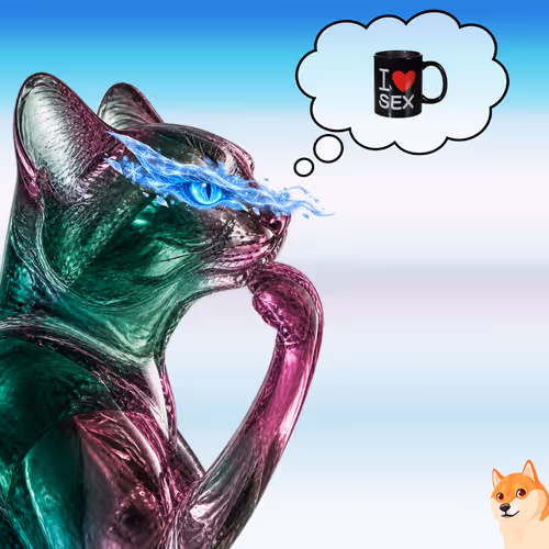 Thinking Cat #6638