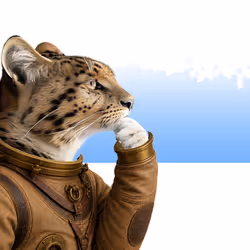 Thinking Cat #9812