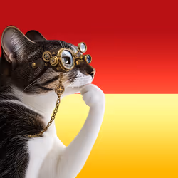 Thinking Cat #712