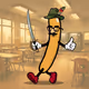 3733
