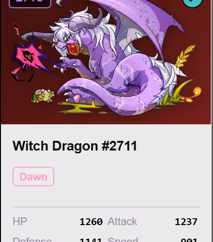 Witch Dragon #2711