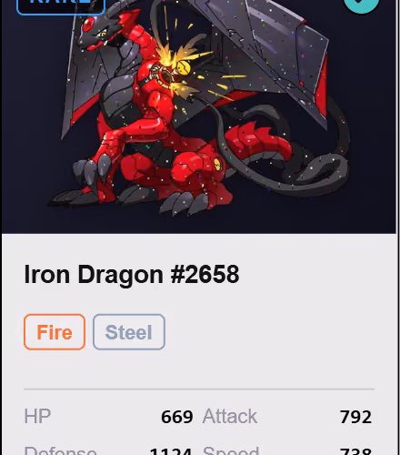 Iron Dragon #2658