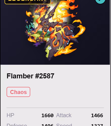 Flamber #2587