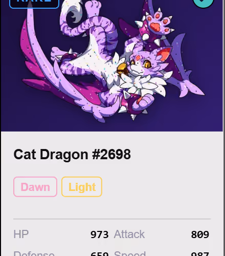 Cat Dragon #2698